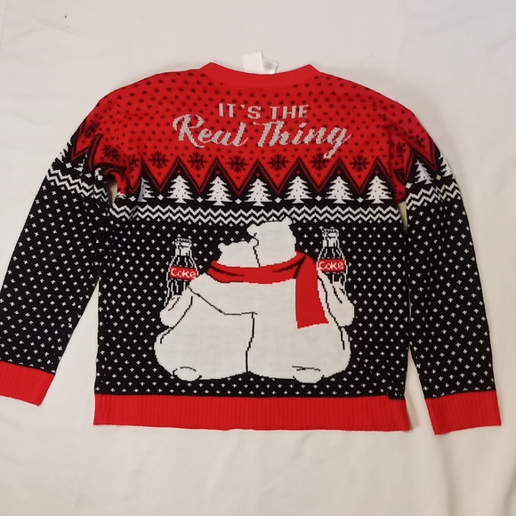 Woman's NWT coca cola sweater size XL - Picture 6 of 9